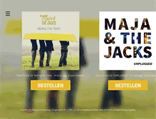 Tablet Screenshot of majaandthejacks.com